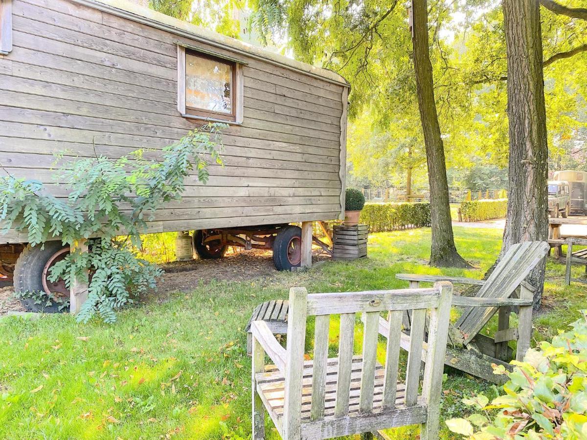 Villa Pipowagen Het Oventje Zeeland Esterno foto