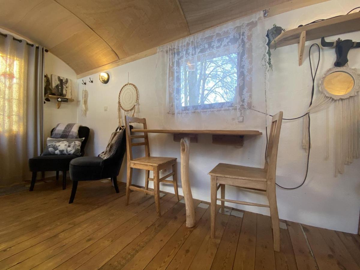 Villa Pipowagen Het Oventje Zeeland Esterno foto