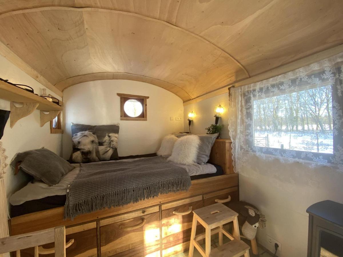 Villa Pipowagen Het Oventje Zeeland Esterno foto