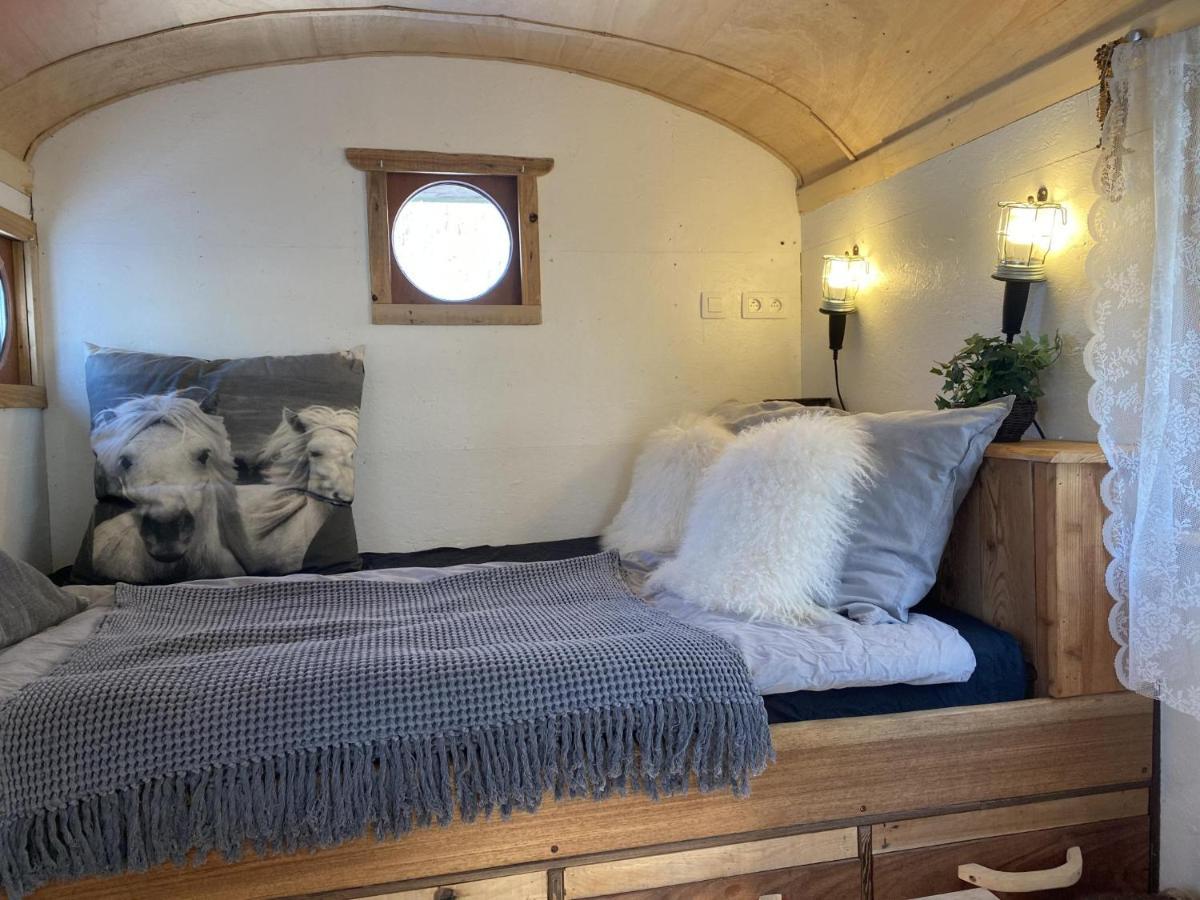 Villa Pipowagen Het Oventje Zeeland Esterno foto