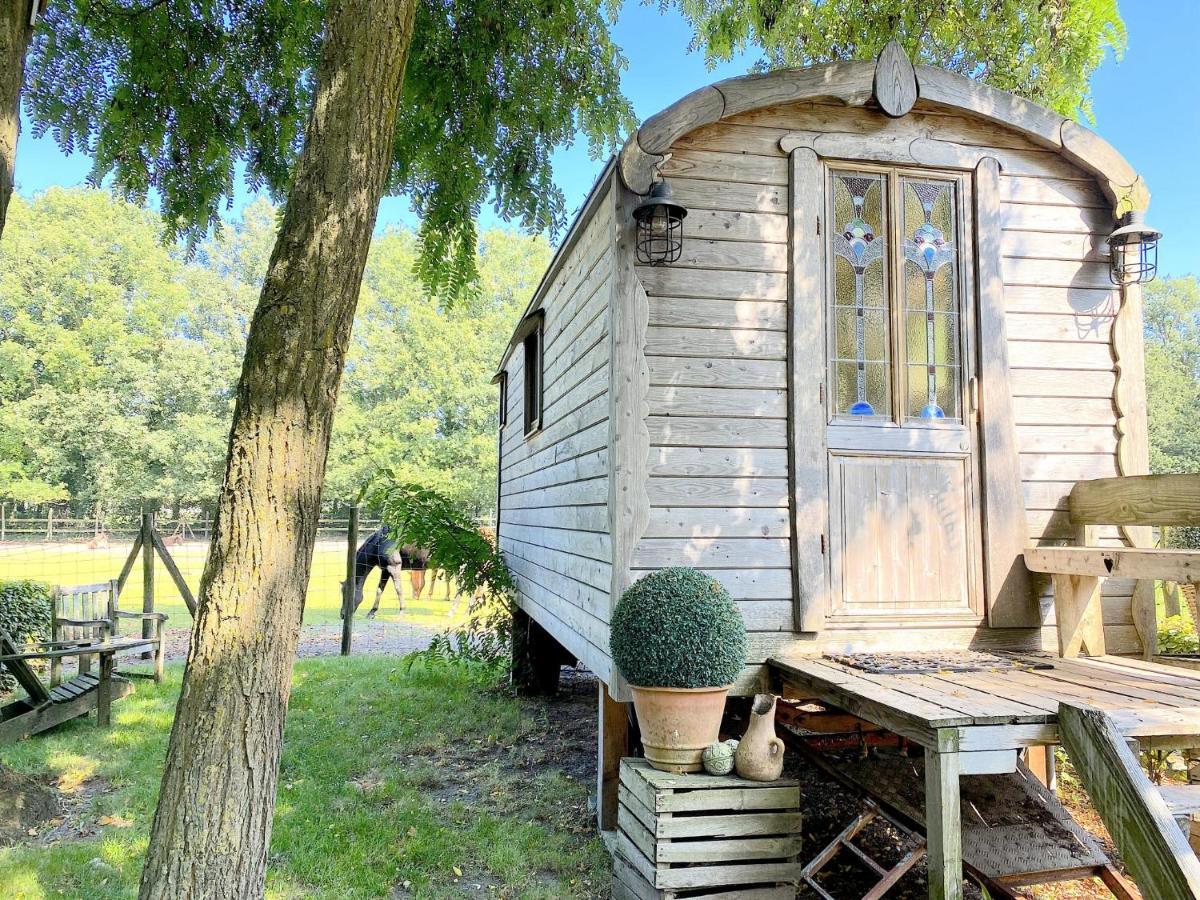 Villa Pipowagen Het Oventje Zeeland Esterno foto